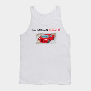 ca sarea-n BUGATTI Tank Top